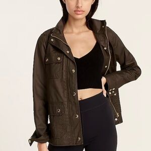 J. Crew Relaxed Boyfriend Field Army Jacket XS